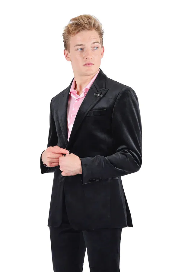 Lush Velvet Men's Blazer by Vercini