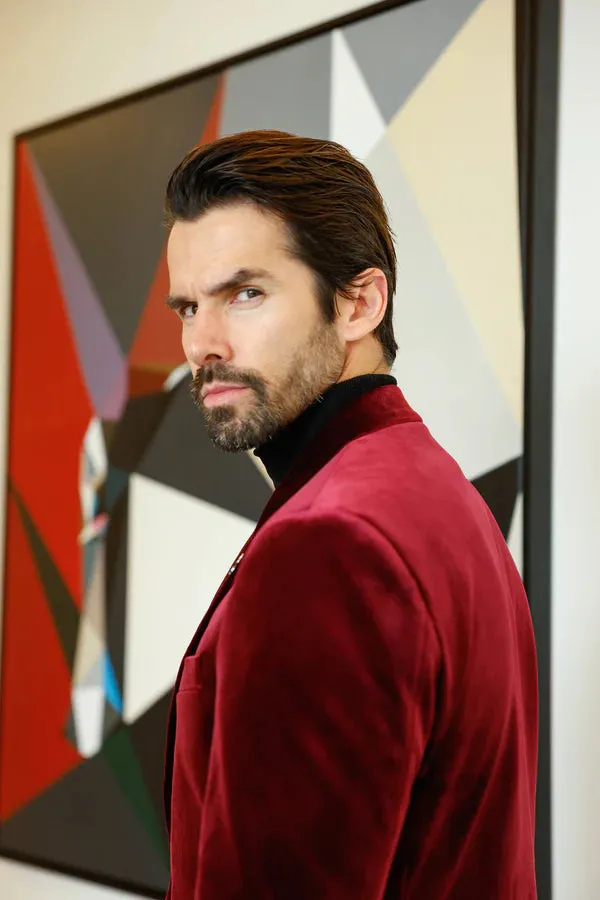 Lush Velvet Men's Blazer by Vercini