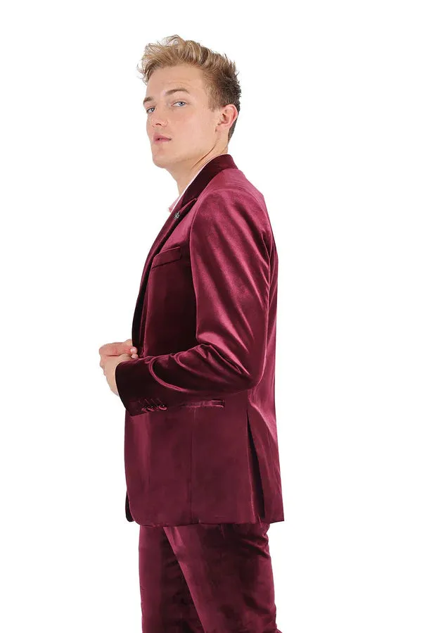 Lush Velvet Men's Blazer by Vercini