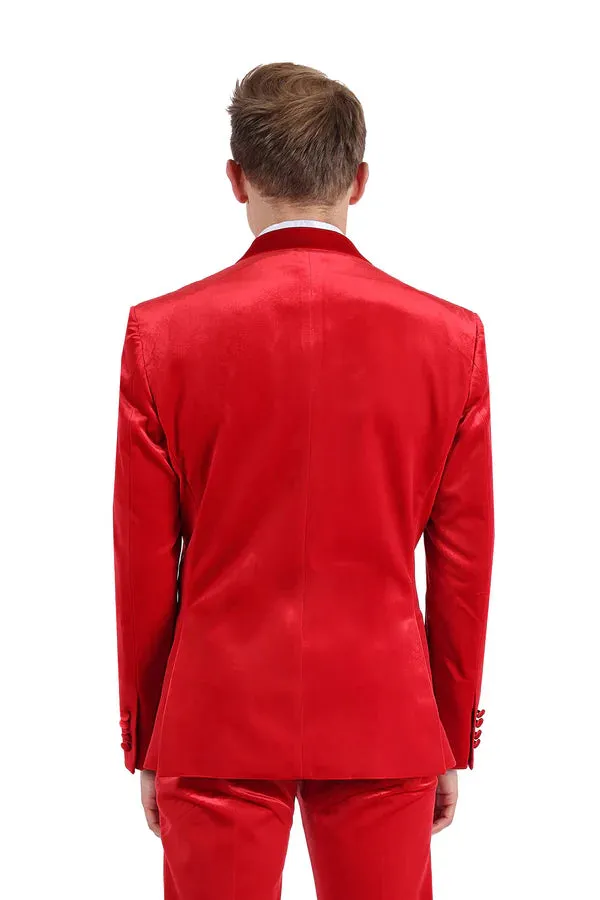 Lush Velvet Men's Blazer by Vercini