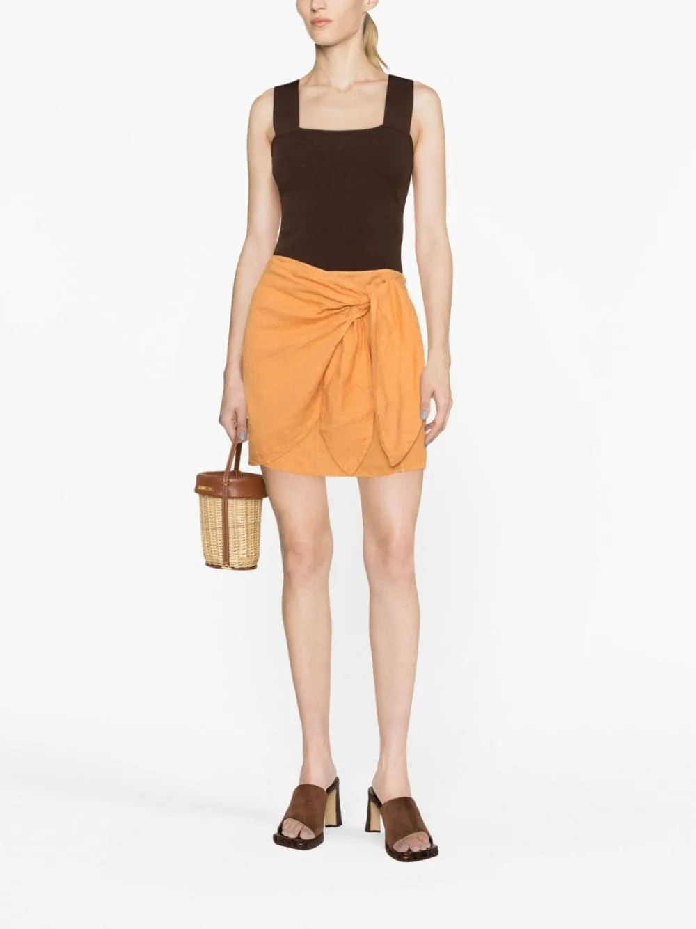MANEBI Skirts Orange