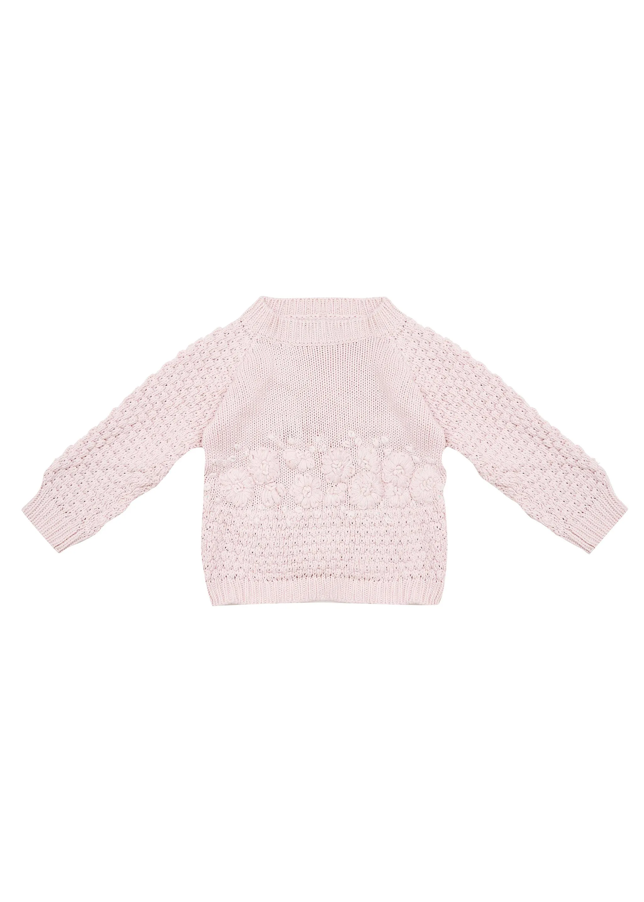 Marigold Knitted Jumper - Coconut Ice