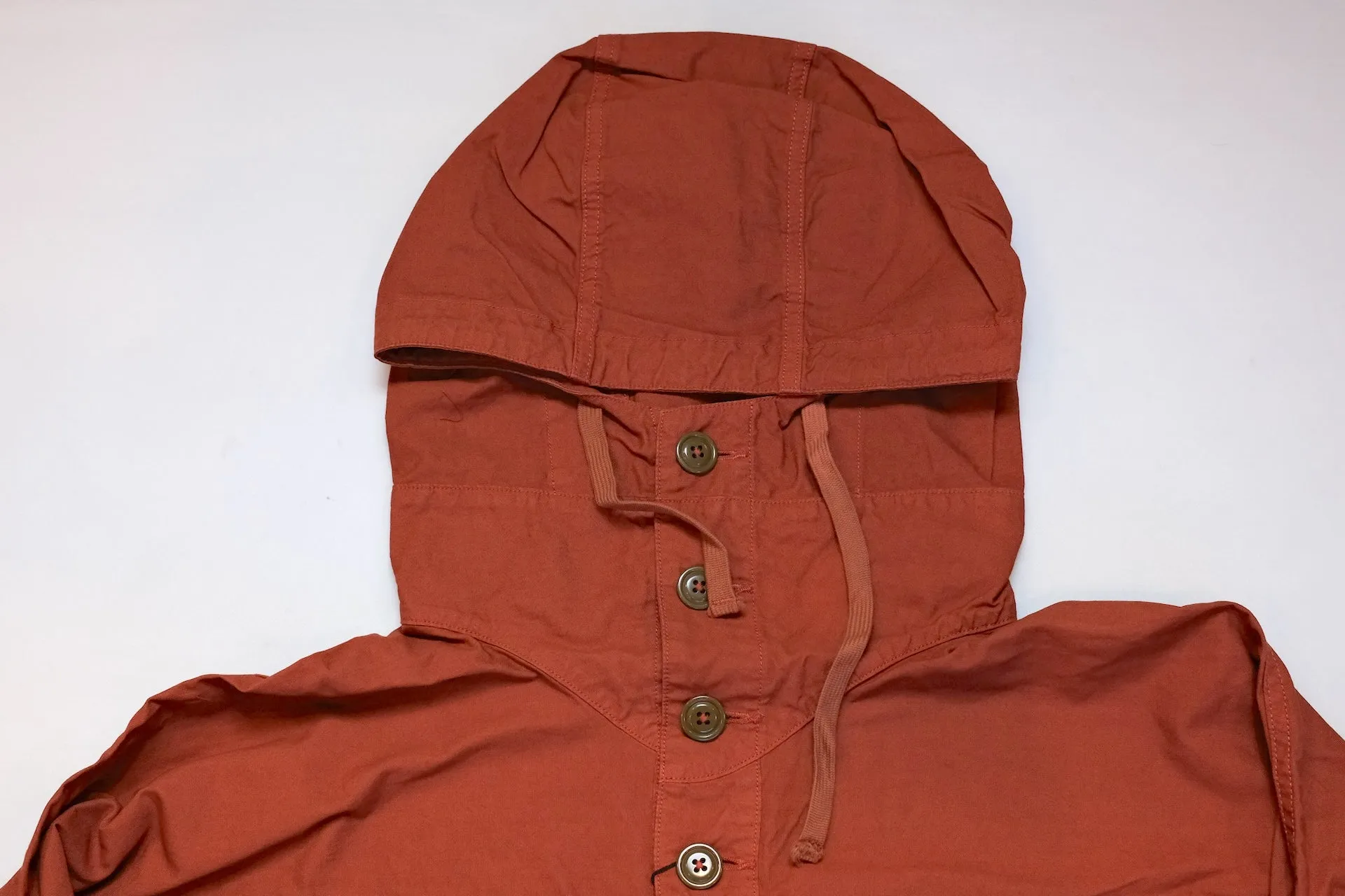 Maru Sankaku Peke by SDA "All-Season" Anorak Parka (Orange)