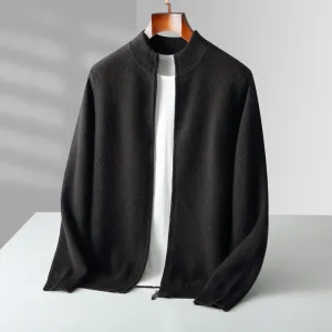 Mason™ | Refined Wool Zip Cardigan