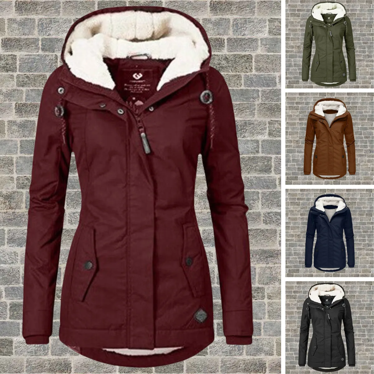 Matilda | Sherpa Hoodie Jacket