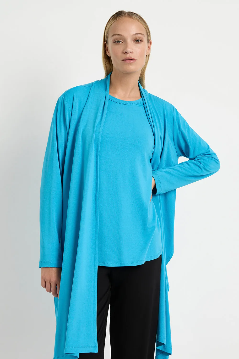 Mela Purdie Chisel Coat in Jewel F01 4159