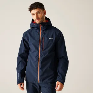 Men's Birchdale II Waterproof Jacket | Navy Tangerine Tango