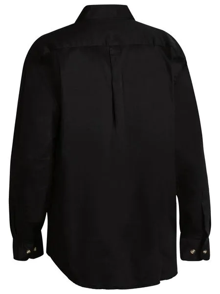 Mens Original Cotton Drill Shirt- Long sleeve