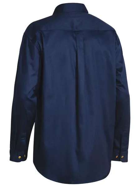 Mens Original Cotton Drill Shirt- Long sleeve