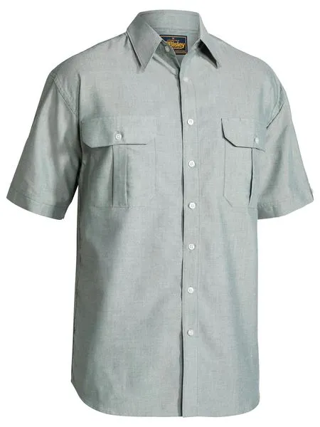 Mens Oxford shirt- Short Sleeve
