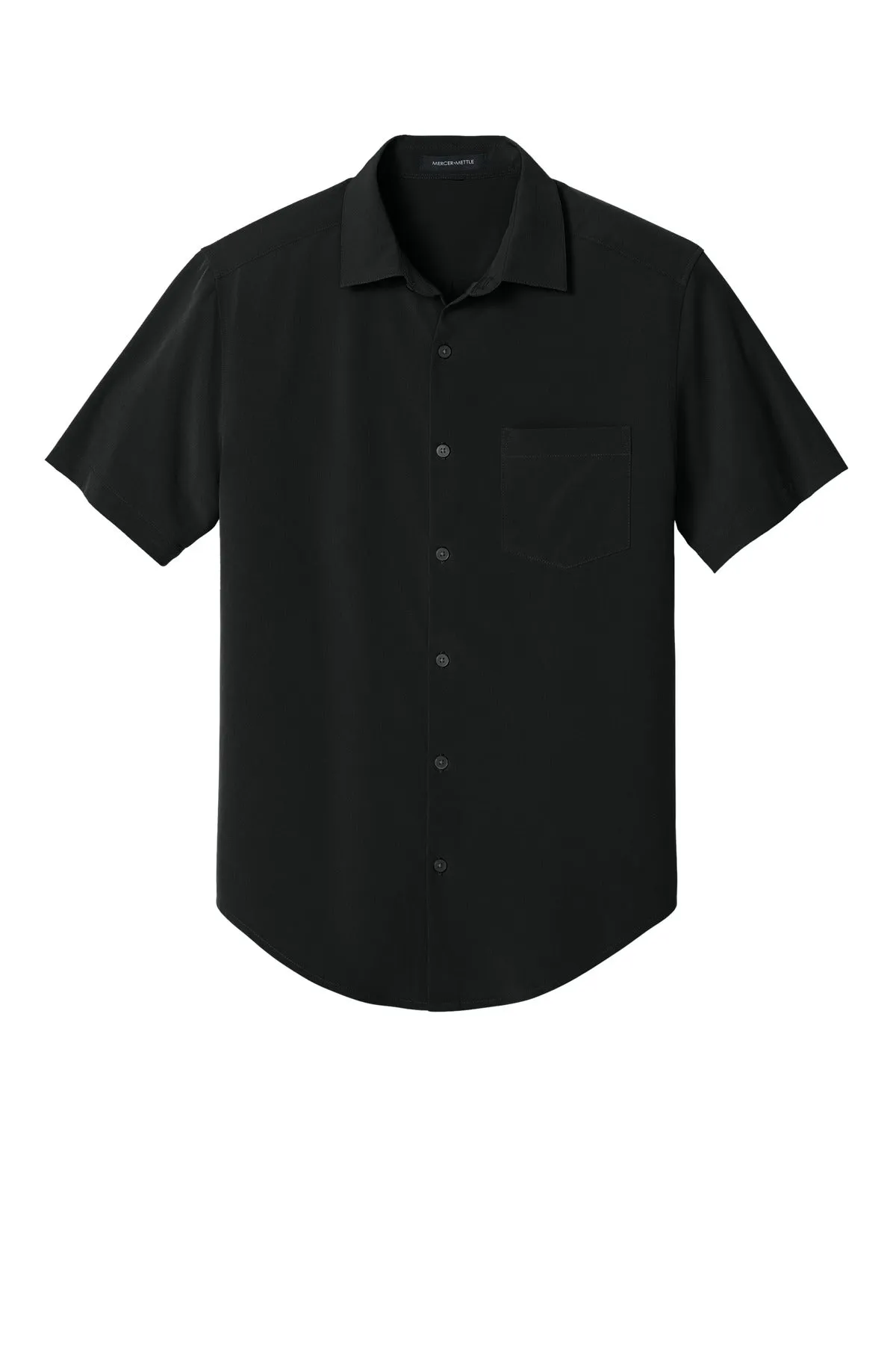 Mercer Mettle Short Sleeve UV Capital Tech Shirt MM2006 Deep Black