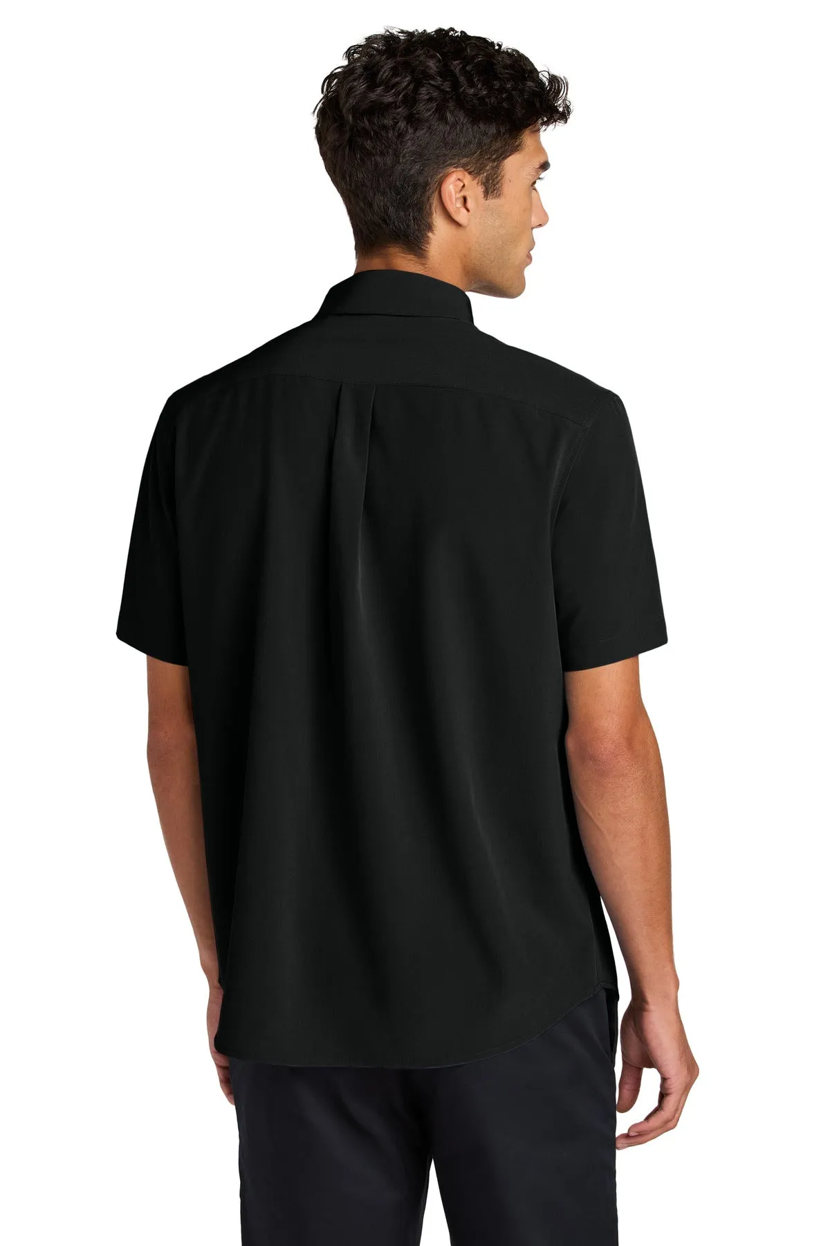 Mercer Mettle Short Sleeve UV Capital Tech Shirt MM2006 Deep Black