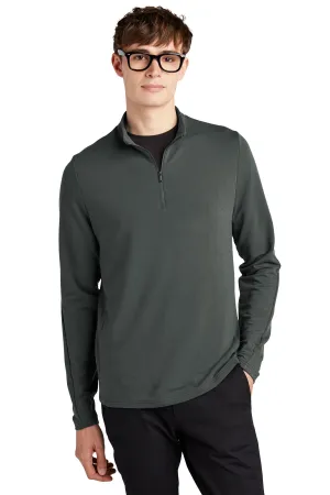 Mercer Mettle Stretch 1/4-Zip Pullover MM3010 Anchor Grey
