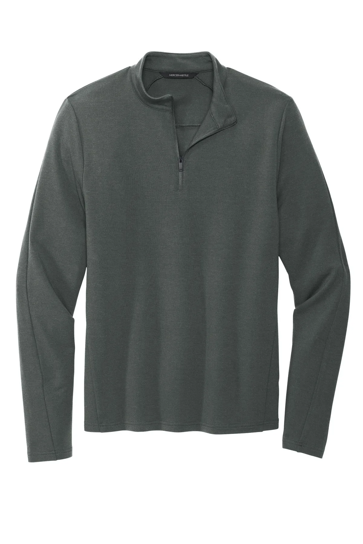 Mercer Mettle Stretch 1/4-Zip Pullover MM3010 Anchor Grey