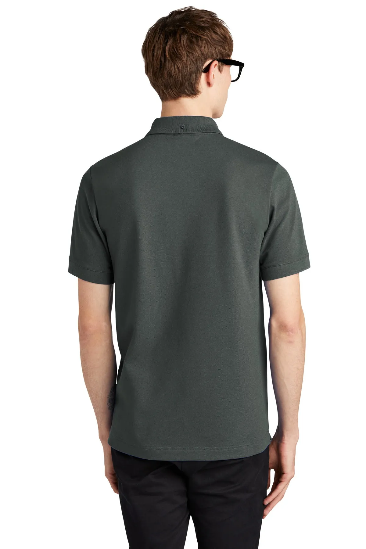 Mercer Mettle Stretch Heavyweight Pique Polo MM1000 Anchor Grey