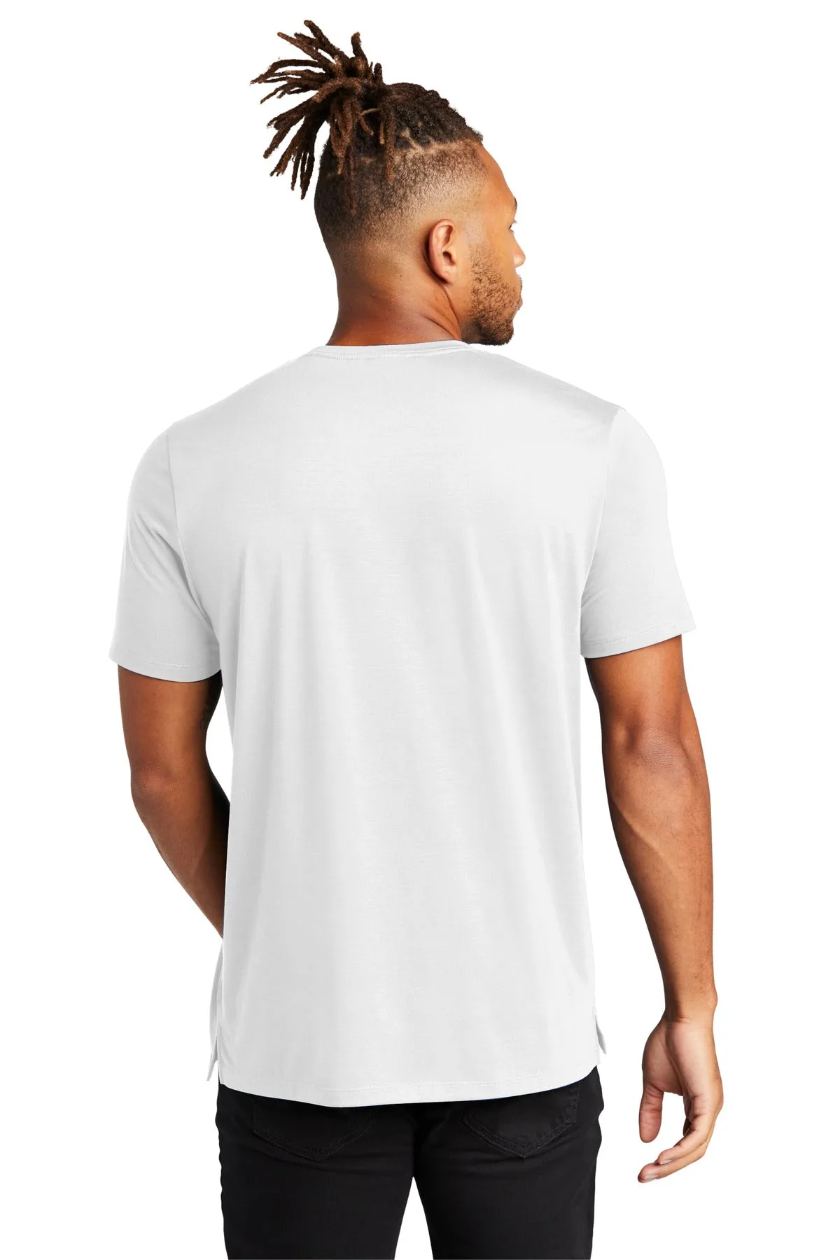 Mercer Mettle Stretch Jersey Crew MM1016 White