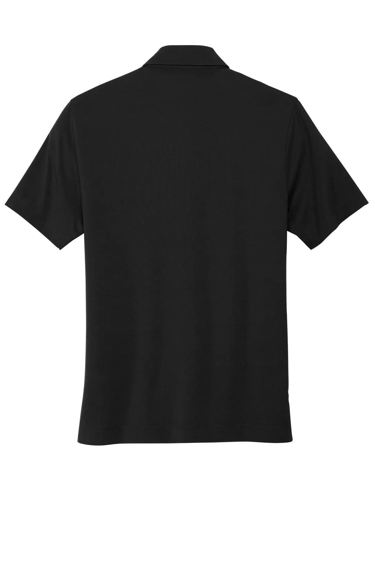Mercer Mettle Stretch Jersey Polo MM1014 Deep Black