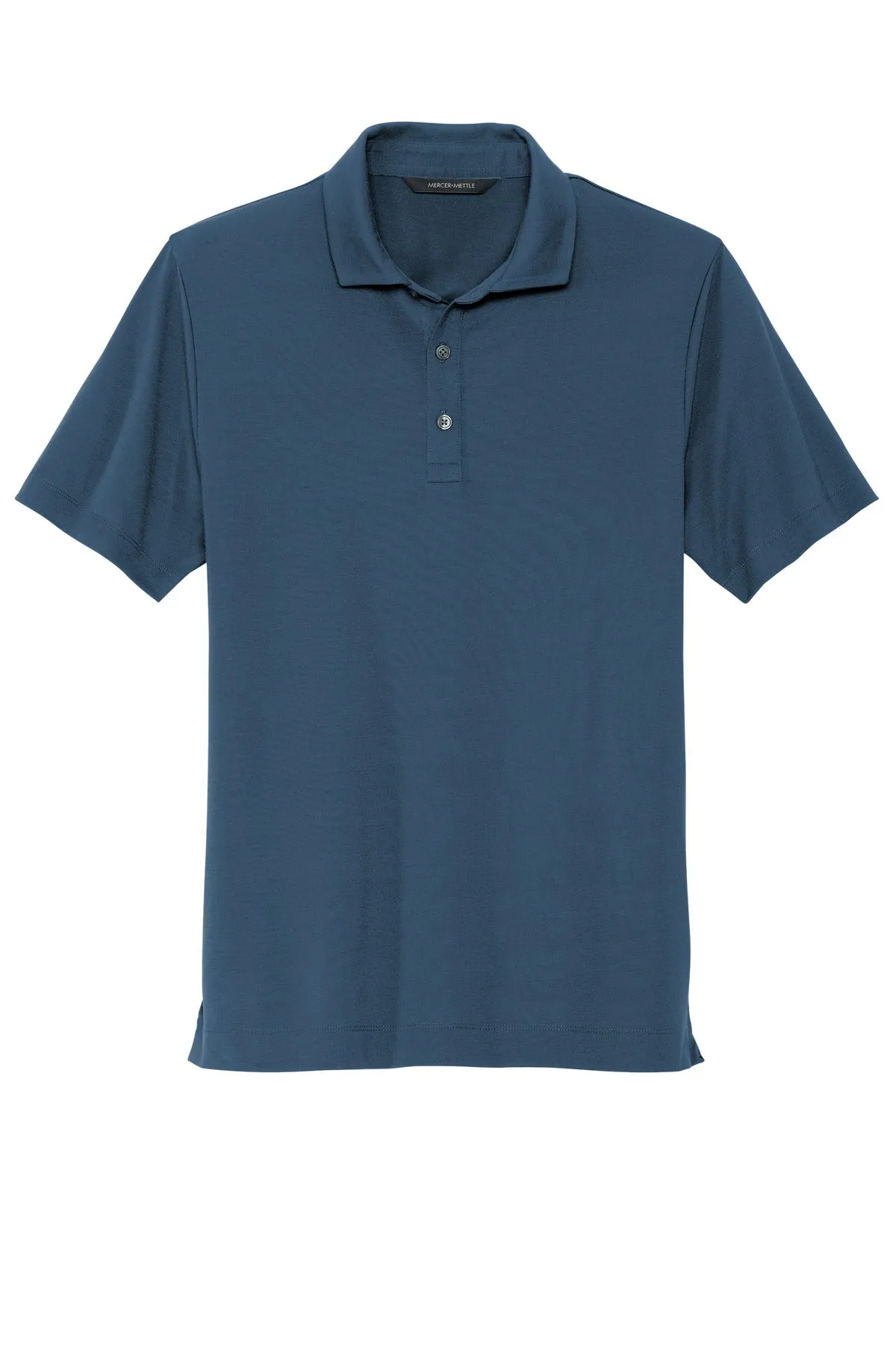 Mercer Mettle Stretch Jersey Polo MM1014 Insignia Blue