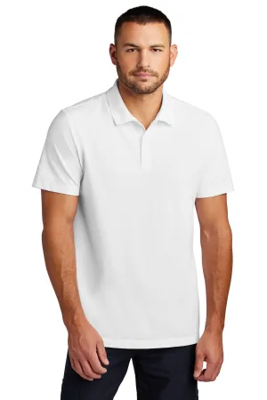 Mercer Mettle Stretch Pique Polo MM1004 White