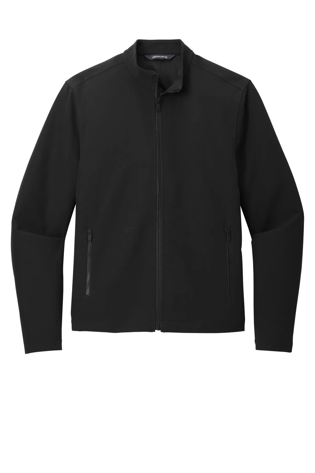 Mercer Mettle Stretch Soft Shell Jacket MM7102 Deep Black