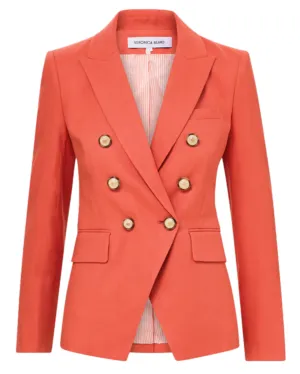 Miller Dickey Jacket in Persimmon