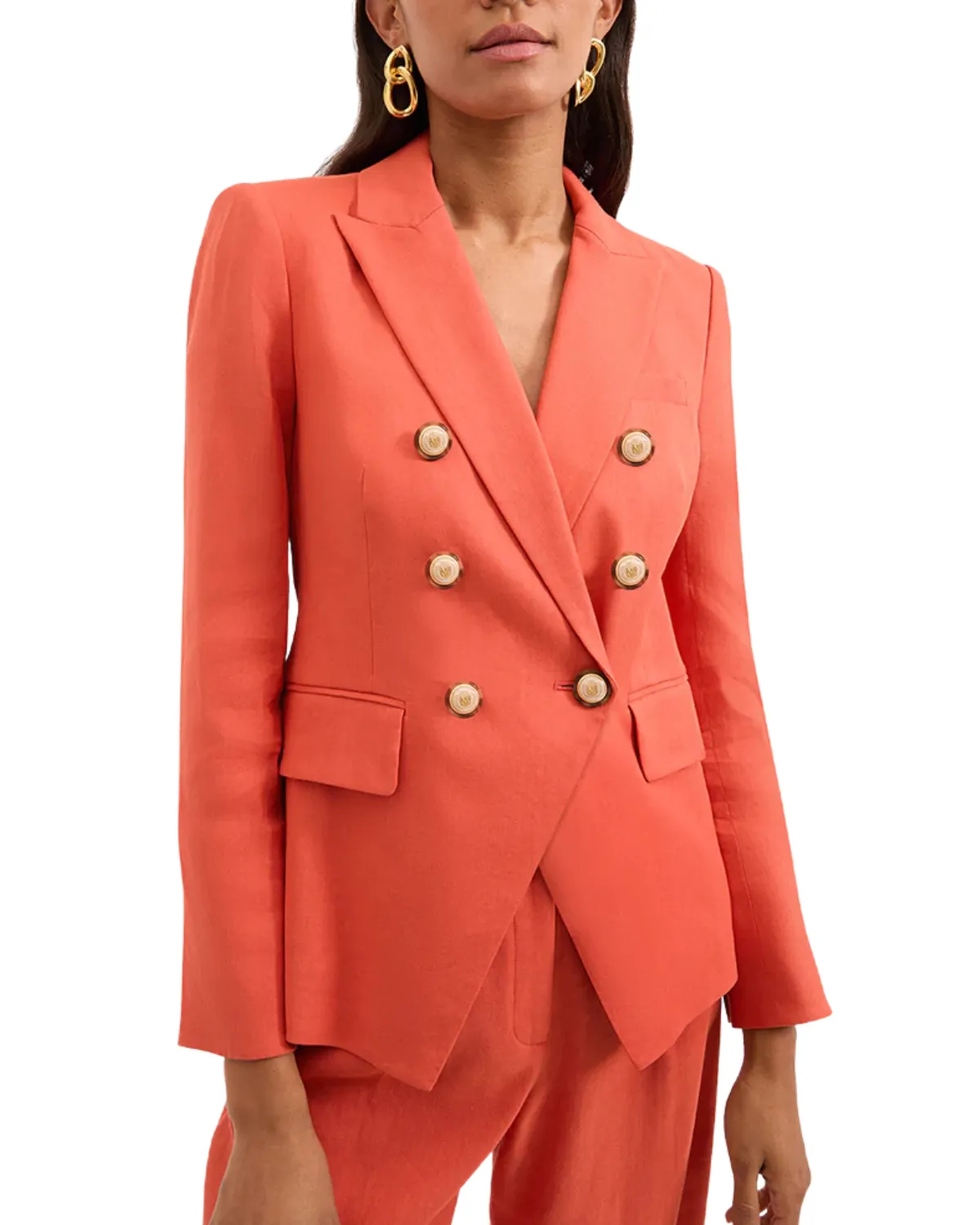 Miller Dickey Jacket in Persimmon