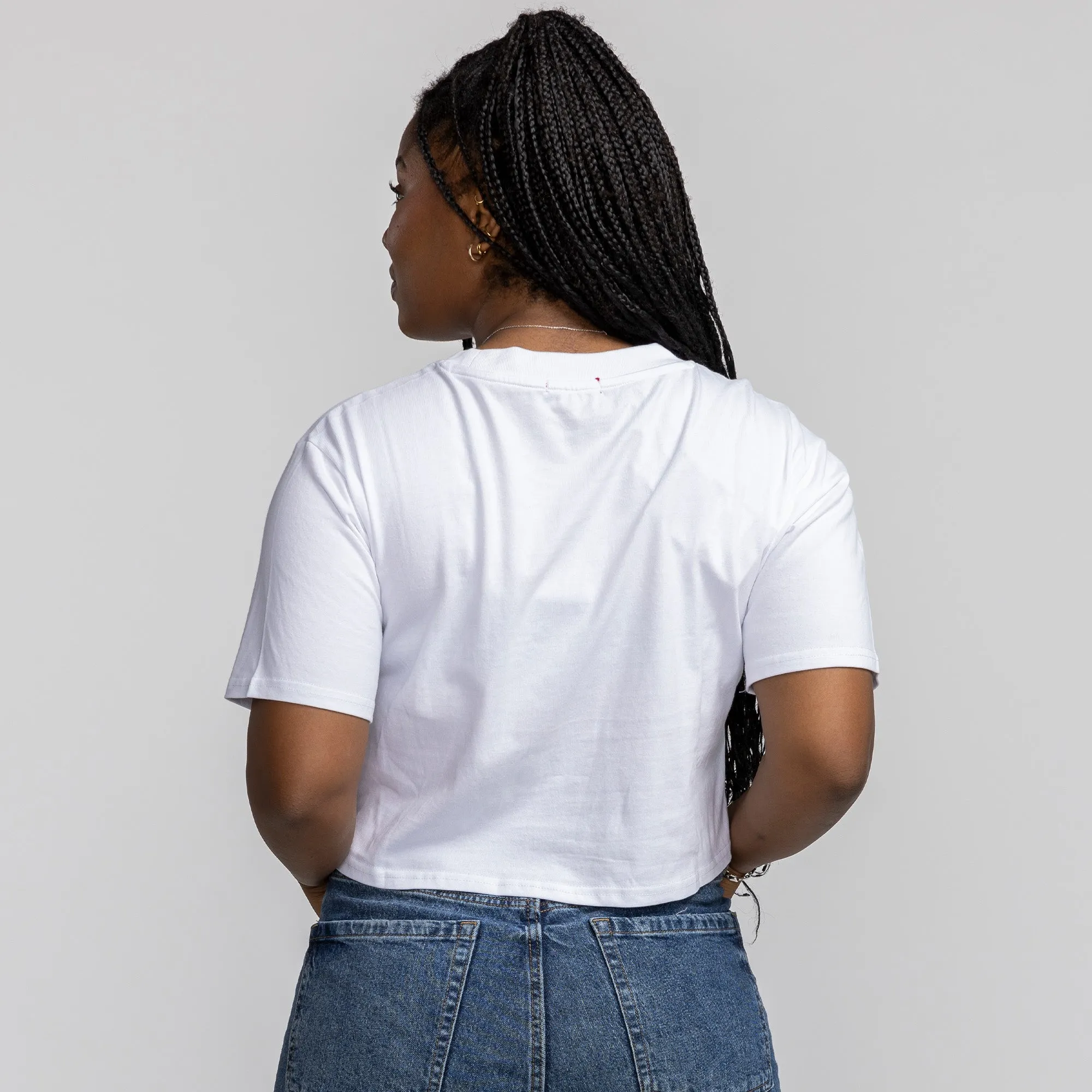 Mitchell & Ness Miami HEAT Graphic Women's Crop Tee