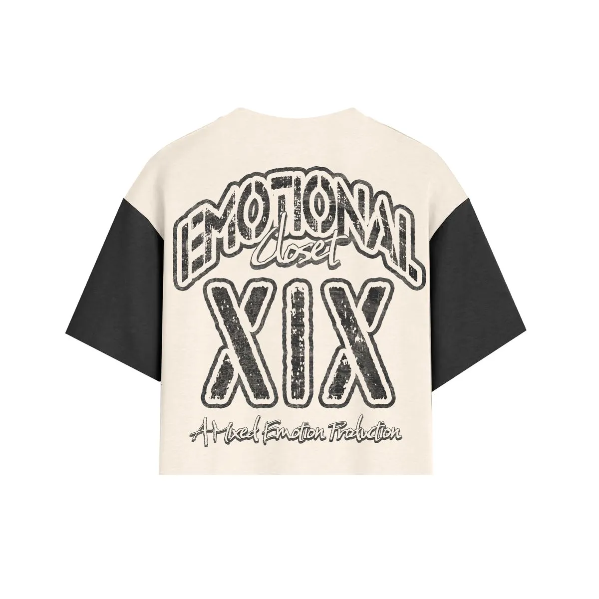 MIXED EMOTIONS Emotional Closet Cropped Tee