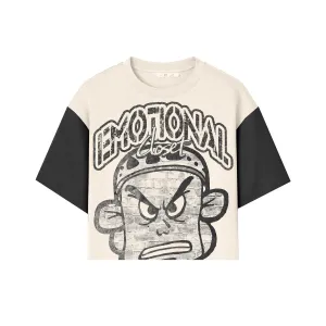 MIXED EMOTIONS Emotional Closet Cropped Tee
