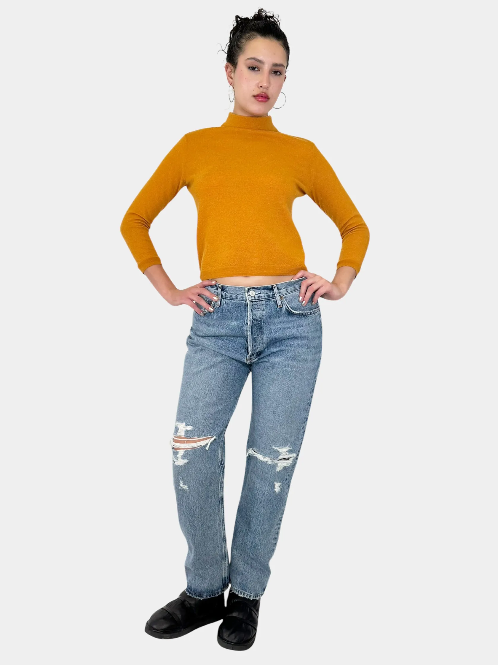 Mock Neck Sweater