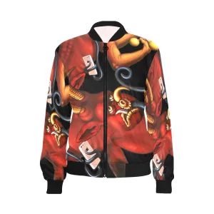 Molecular Martyrdom Women's Bomber Jacket