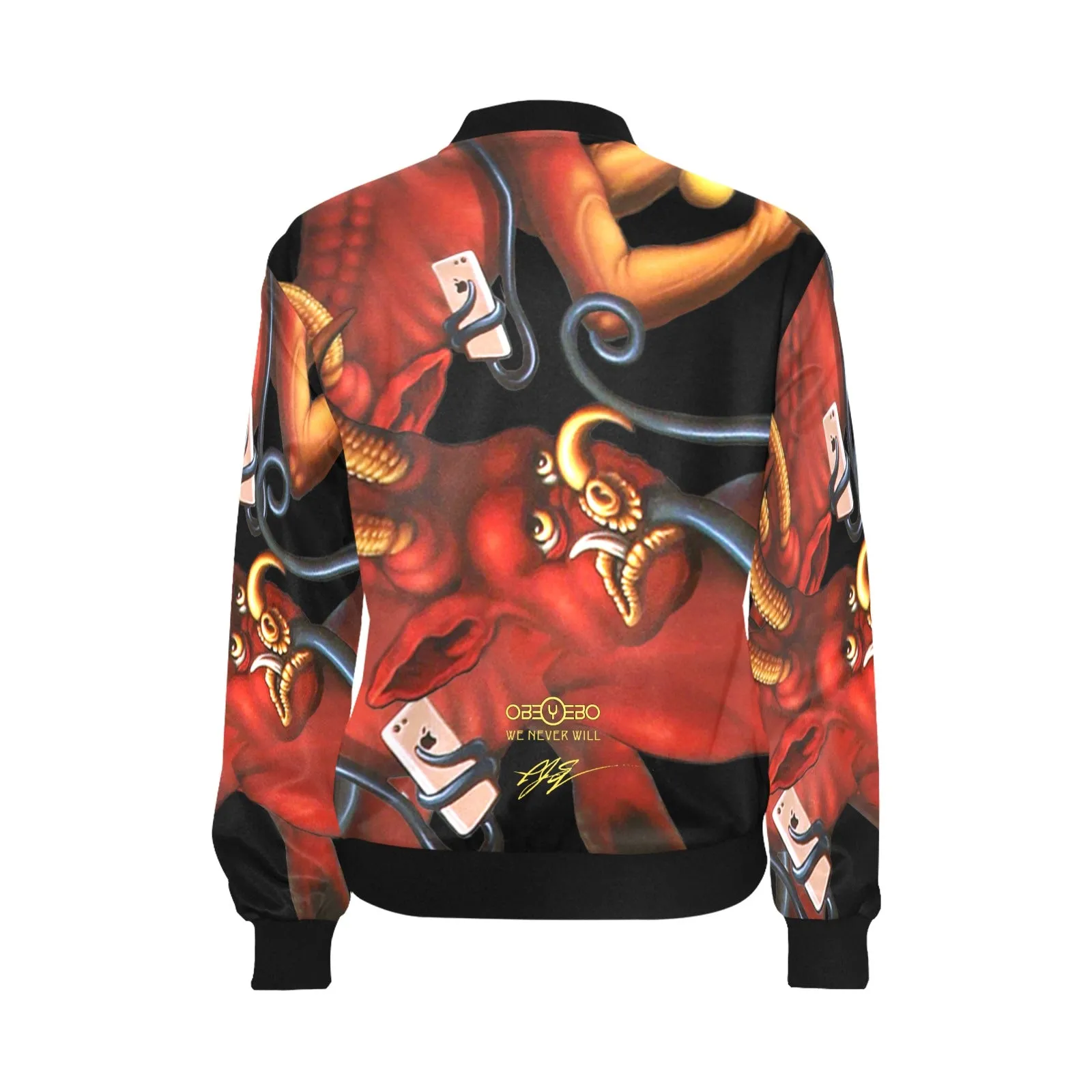 Molecular Martyrdom Women's Bomber Jacket