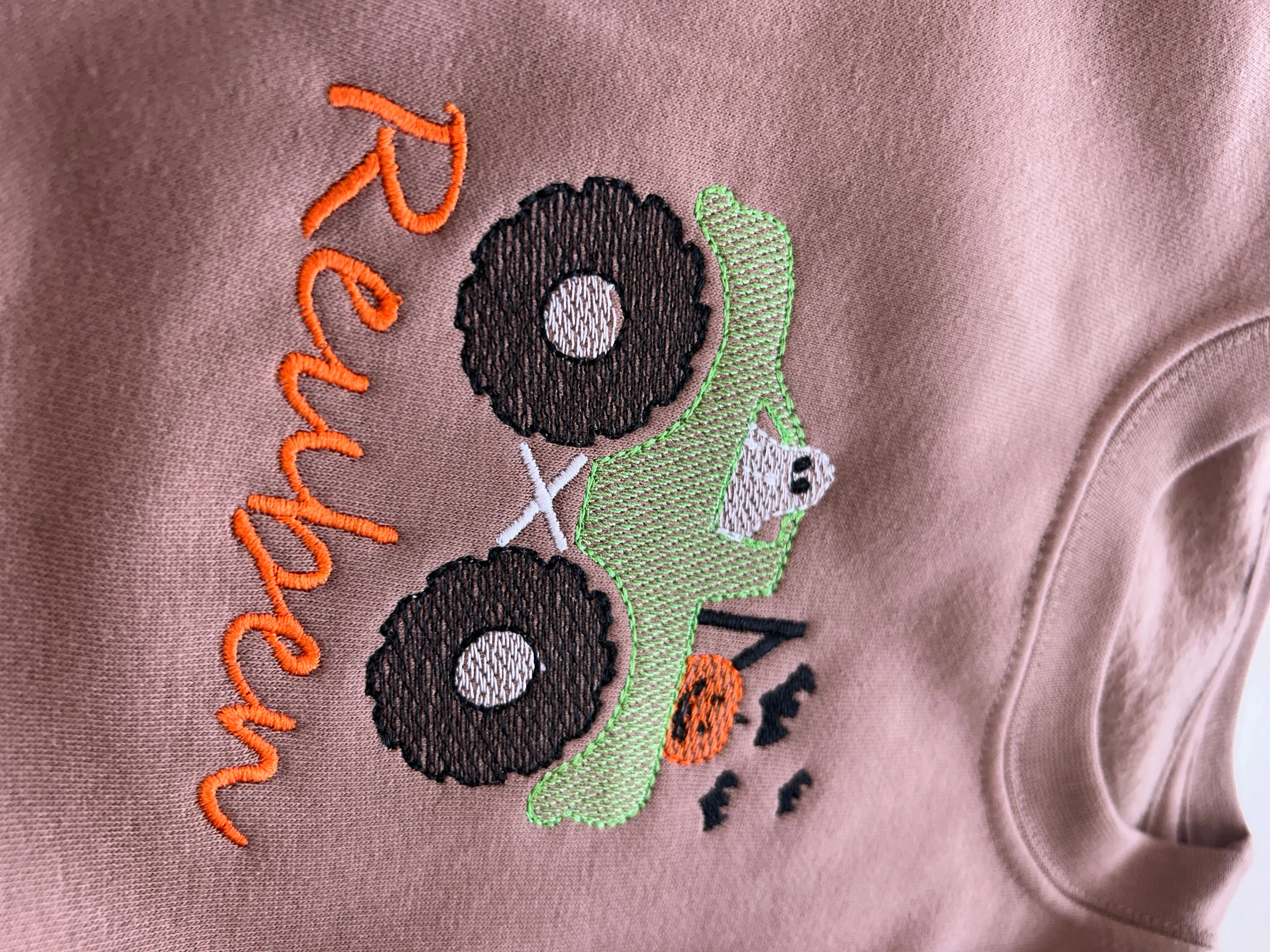 Monster Truck Kids personalised sweater