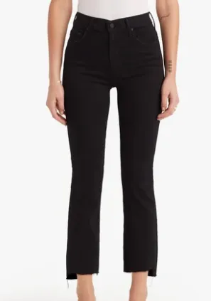 MOTHER INSIDER CROP STEP FRAY