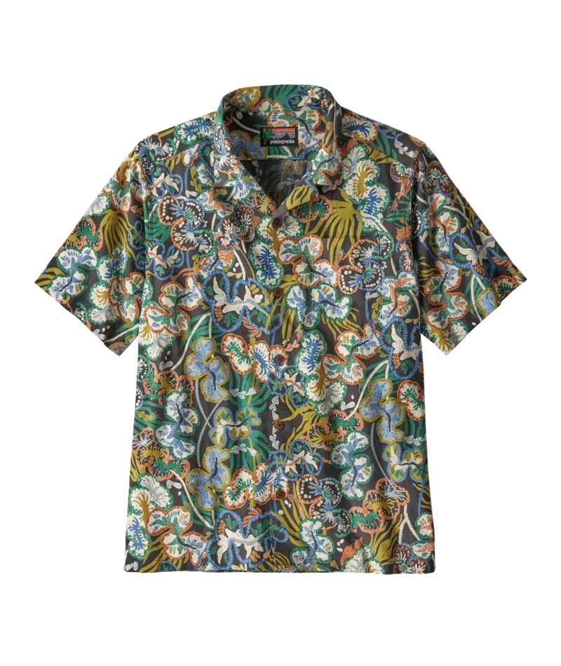M's Tidal Threads Camp Shirt - Undersea / Ink Black