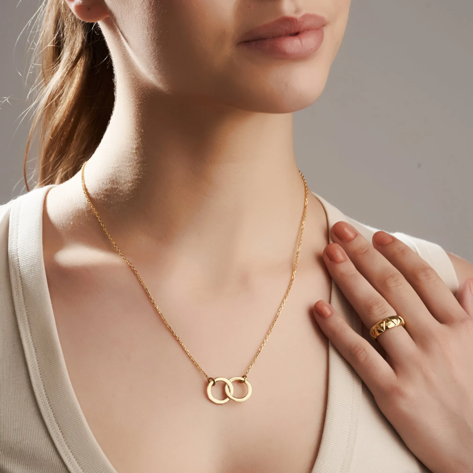 Mysha Interlocking Love Bond Pendant