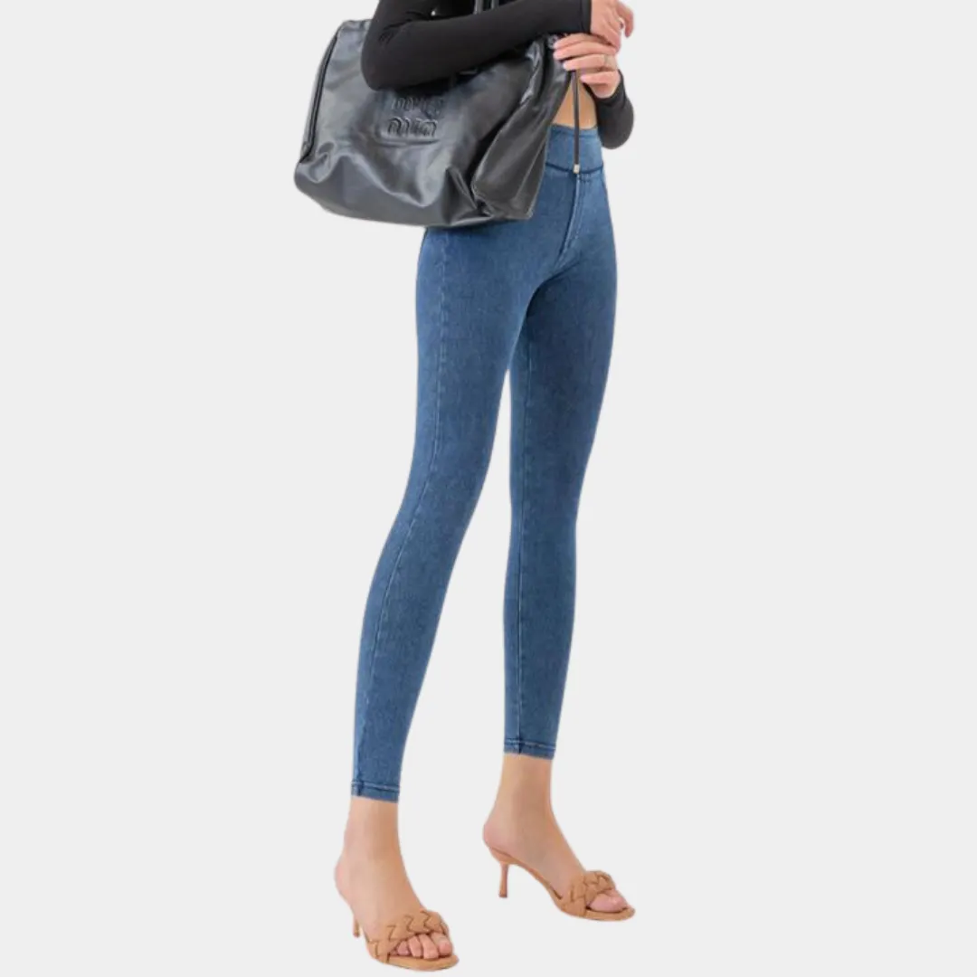 Nettie - Women's Fitted Denim Leggings