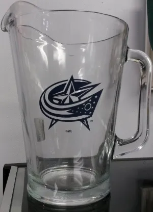NHL Columbus Blue Jackets 60oz Glass Pitcher