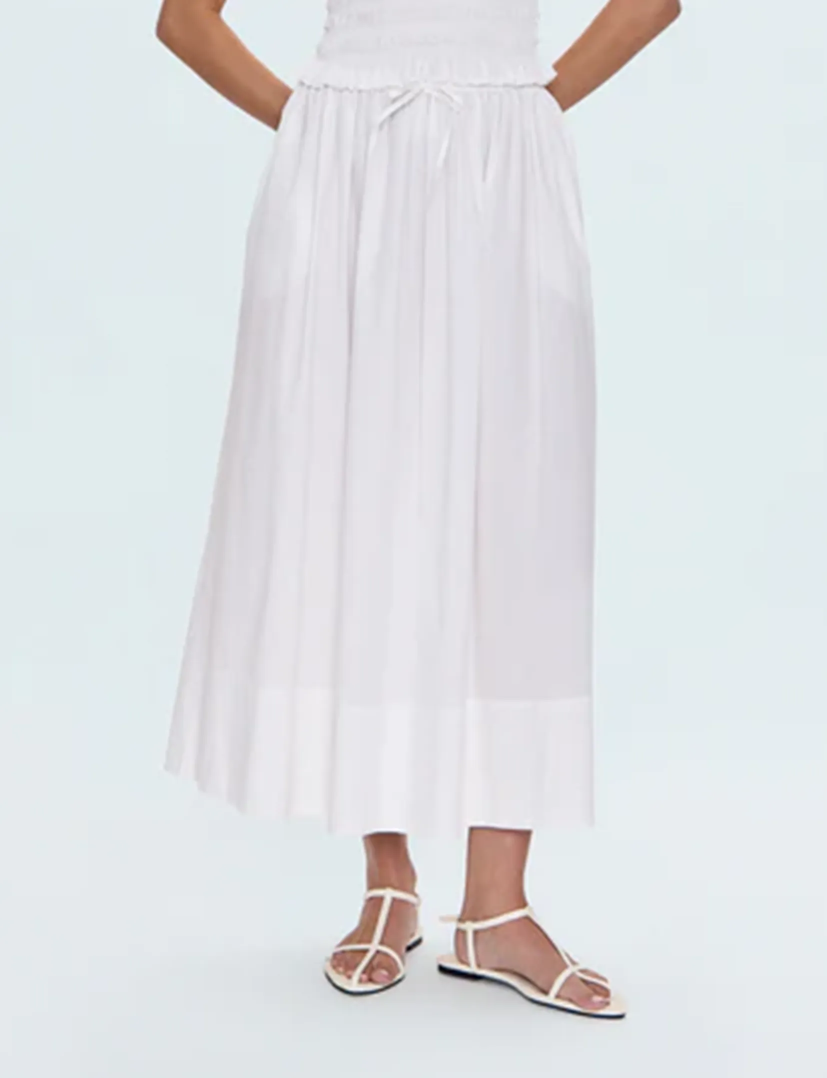 Noelle Skirt, Le Blanc