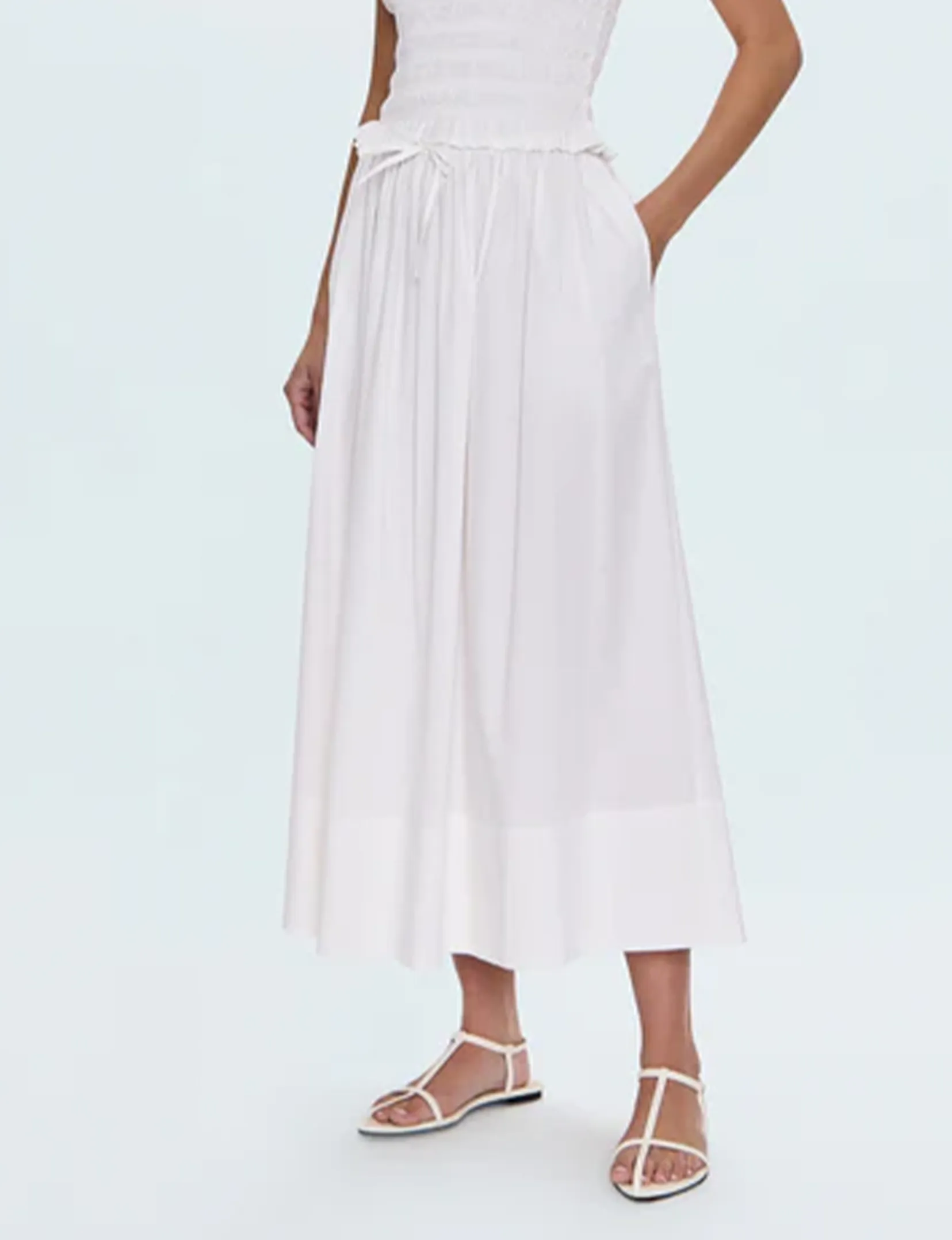 Noelle Skirt, Le Blanc