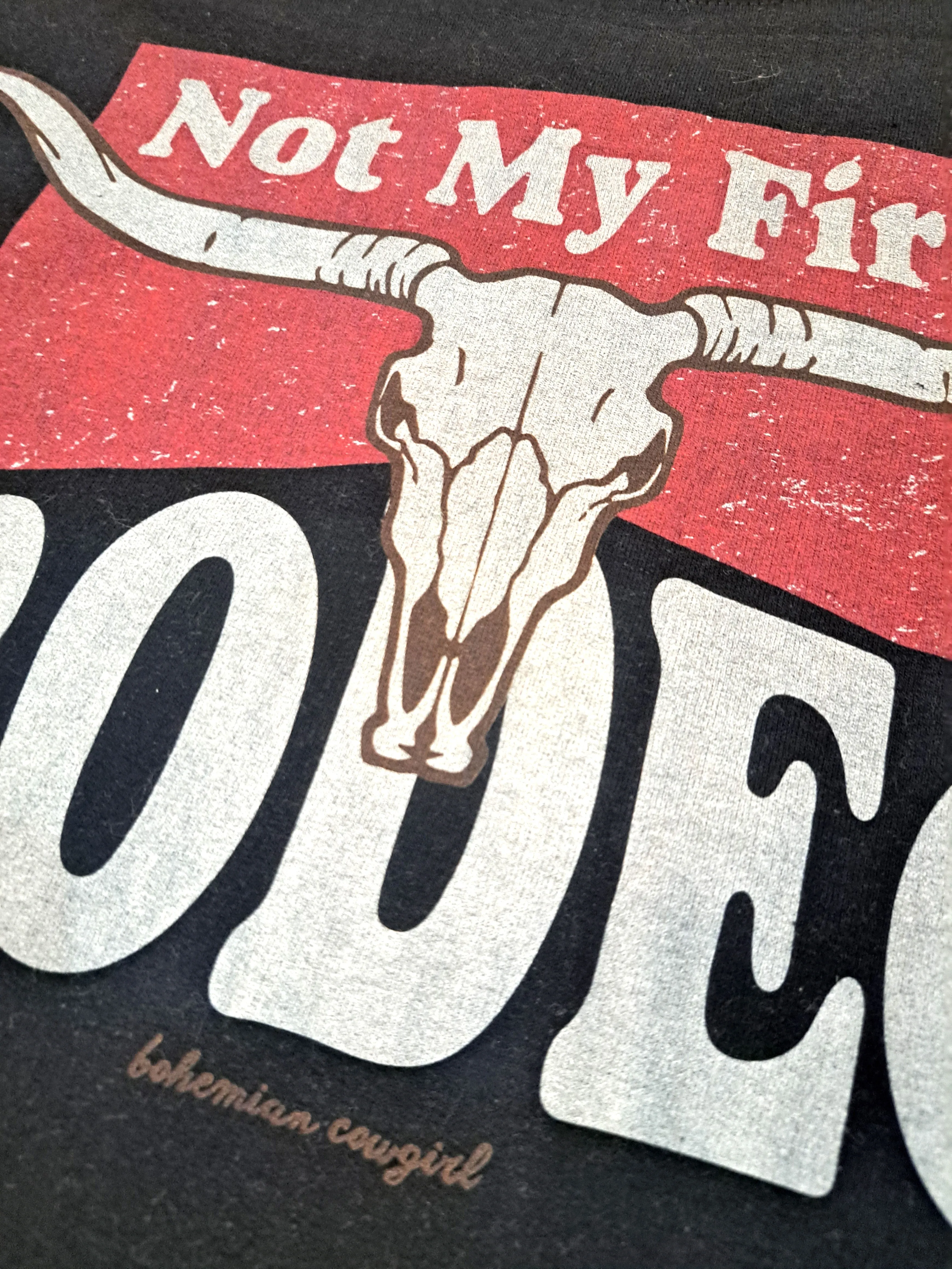 Not My First Rodeo Skull Sweatshirt - WS