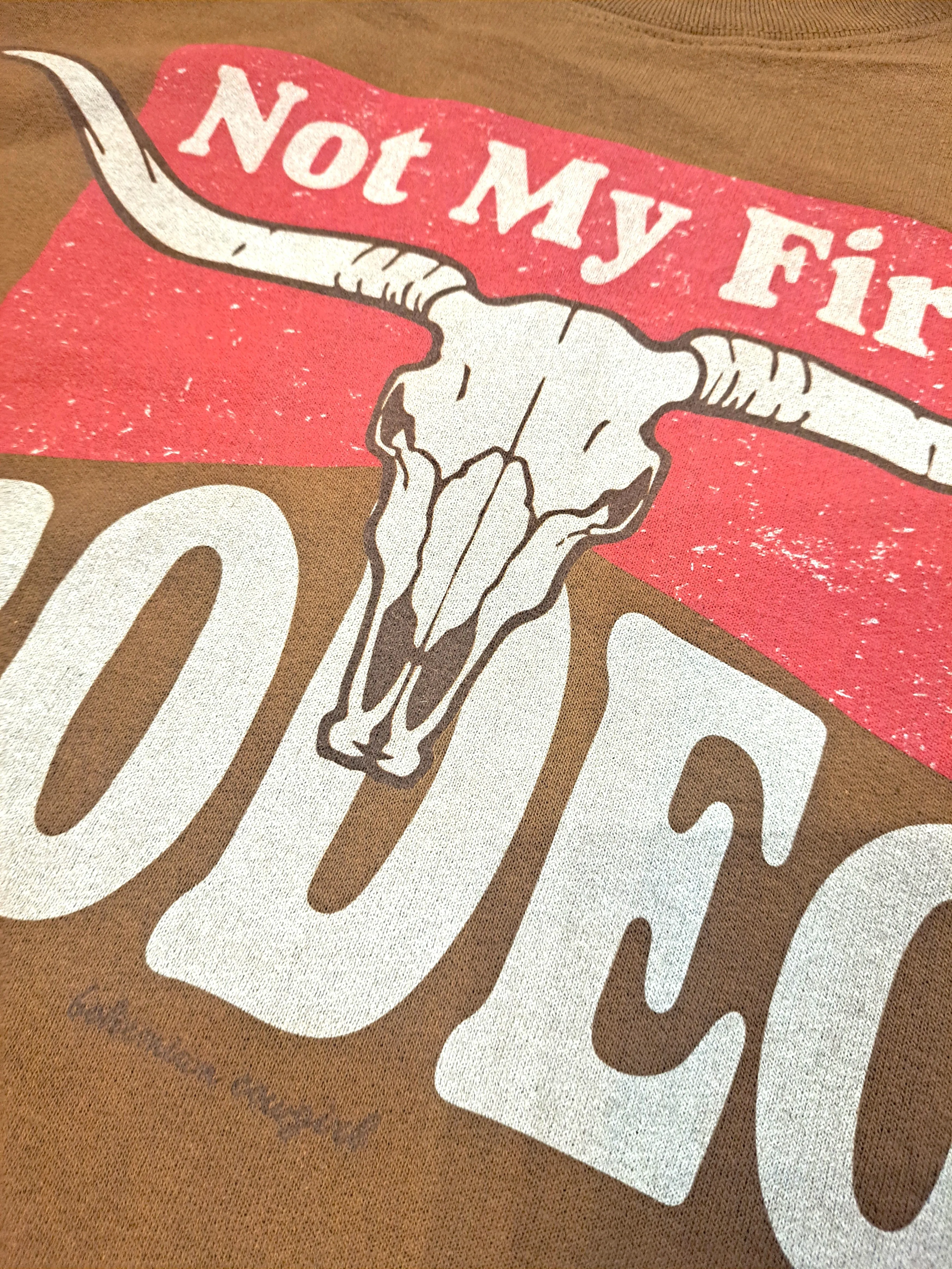 Not My First Rodeo Skull Sweatshirt - WS