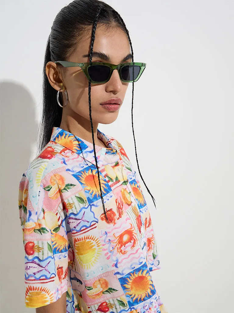 Nuon Multicolour Printed Shirt
