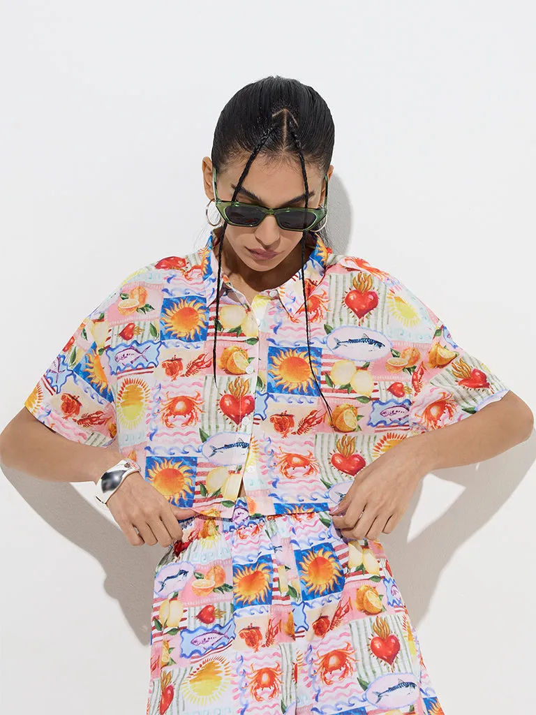 Nuon Multicolour Printed Shirt