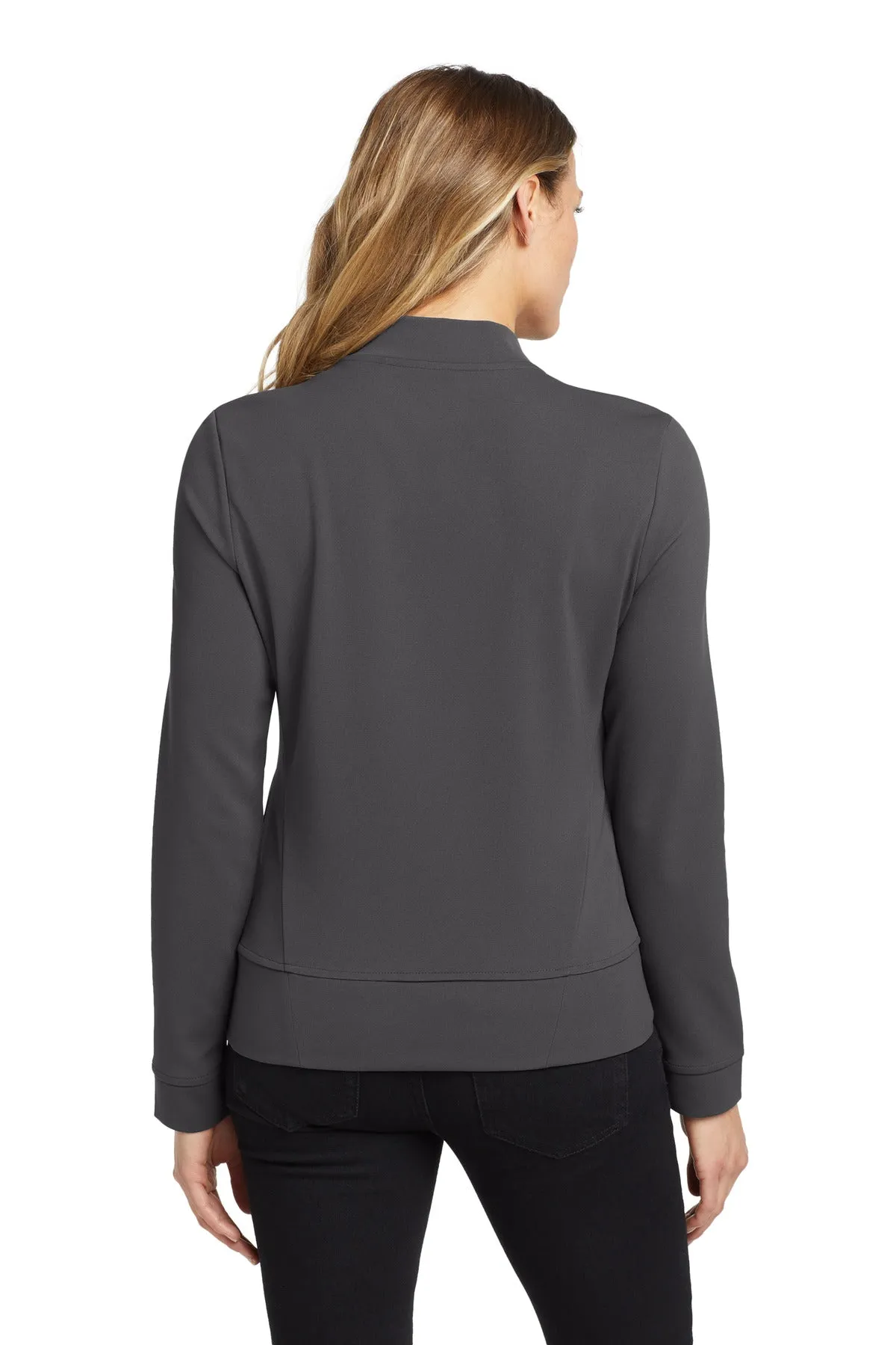 OGIO  Women's Hinge Full-Zip. LOG820 Tarmac Grey