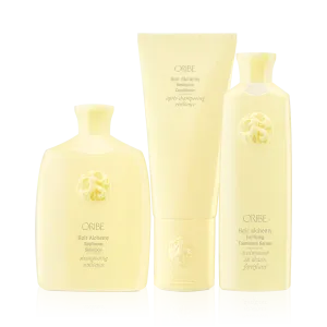Oribe Hair Alchemy Resilience Shampoo, Conditioner    Fortifying Serum at half price