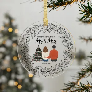 Our First Christmas Ornaments