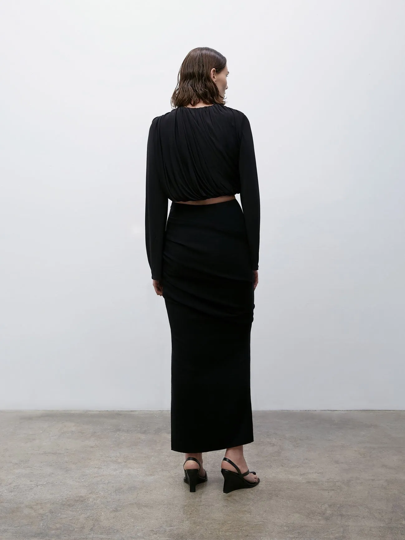 Paris Georgia Bhavna Top in Black