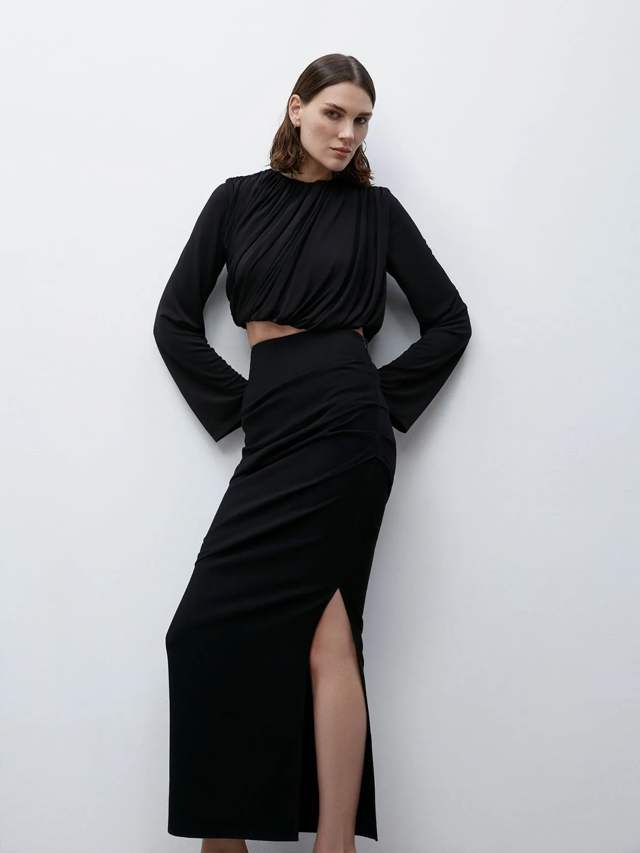Paris Georgia Bhavna Top in Black