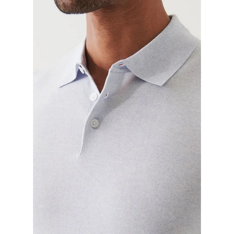 Patrick Assaraf | Cotton Cupro Button Polo (4 Colors)